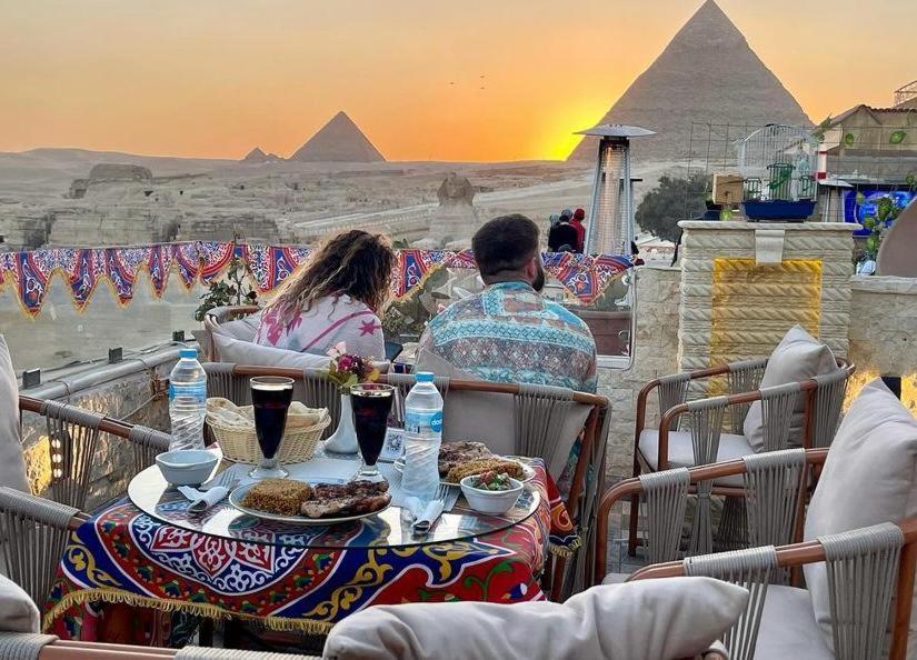 Queen Cleopatra Pyramids View Kafrat al Jabal Exterior foto