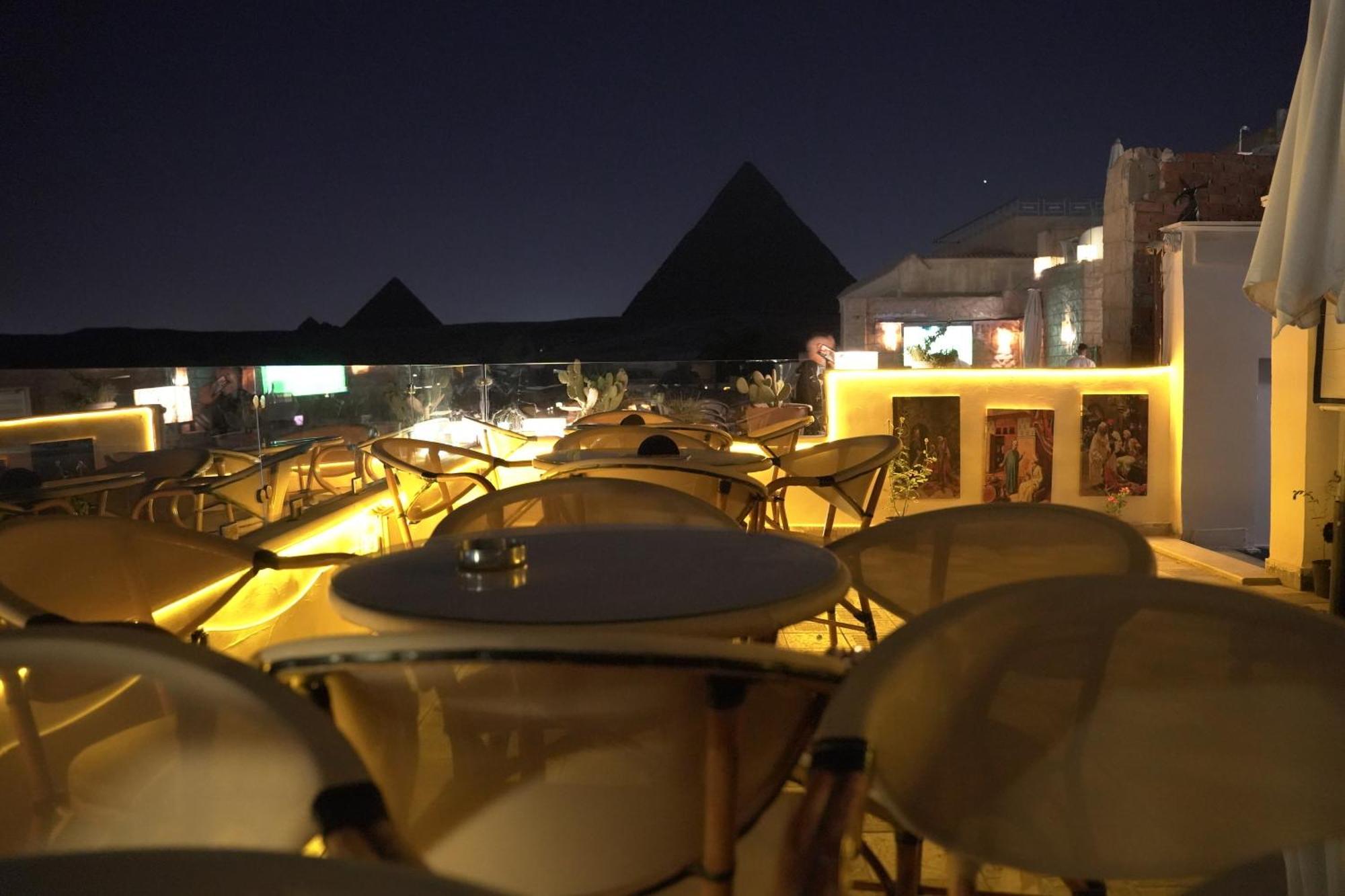 Queen Cleopatra Pyramids View Kafrat al Jabal Exterior foto