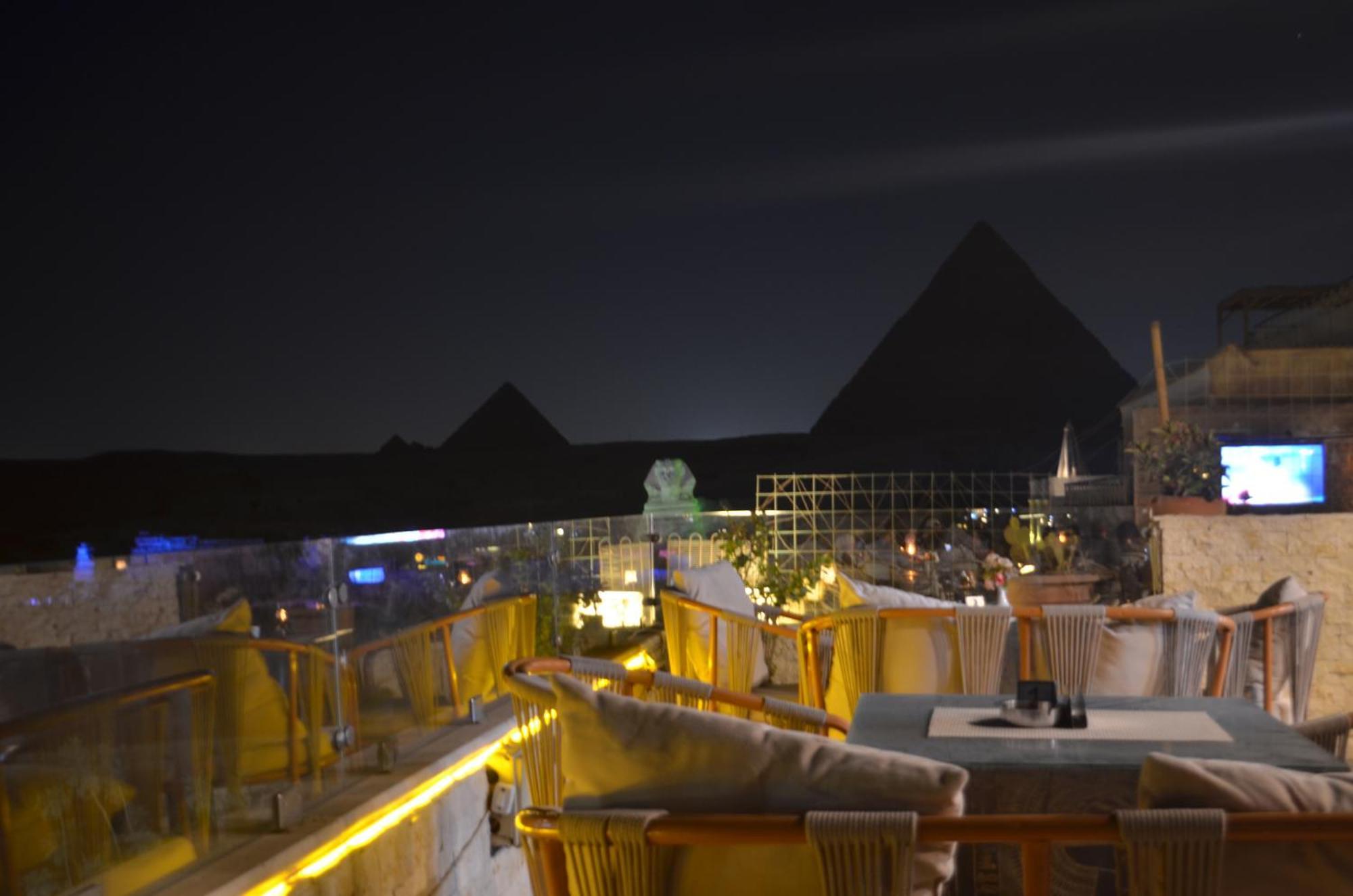 Queen Cleopatra Pyramids View Hotel Kafrat al Jabal Exterior foto