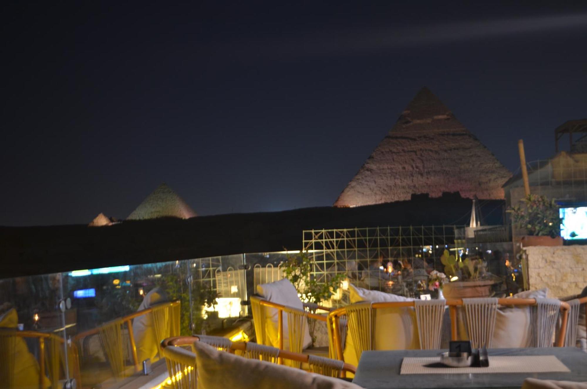 Queen Cleopatra Pyramids View Hotel Kafrat al Jabal Exterior foto